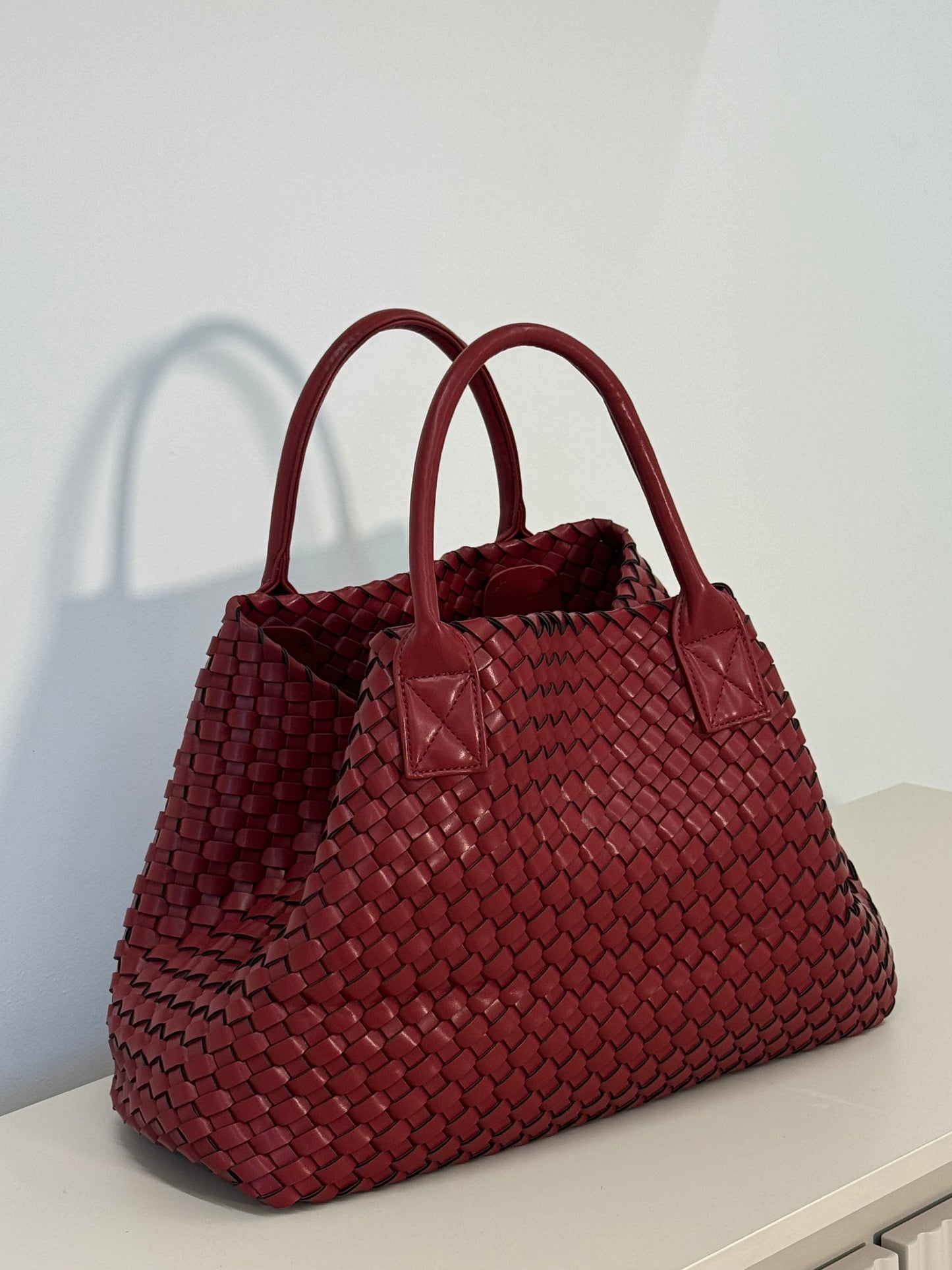KIKI hand woven transform tote