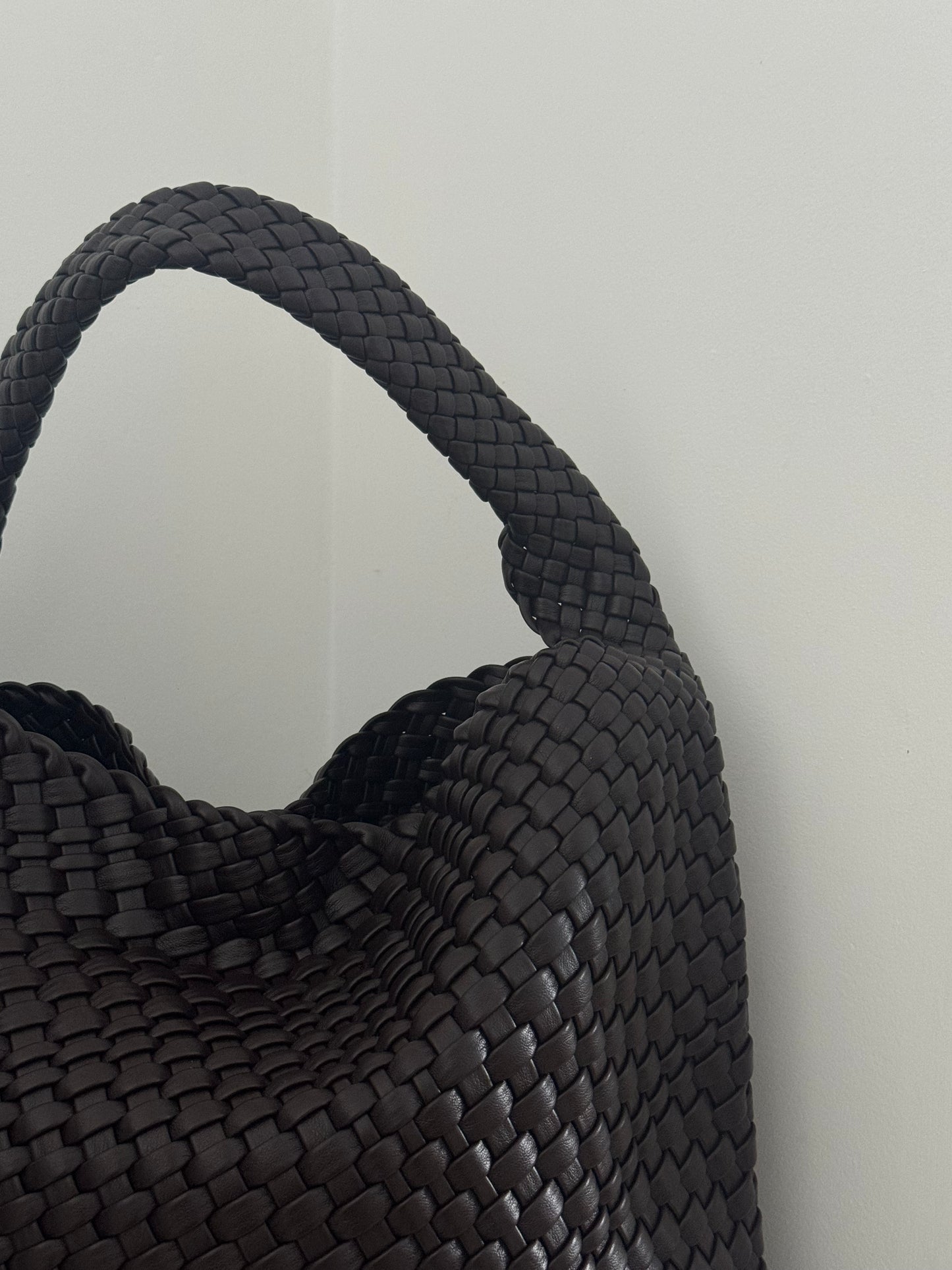 RAIMI WOVEN SLOUCHY SHOULDER BAG
