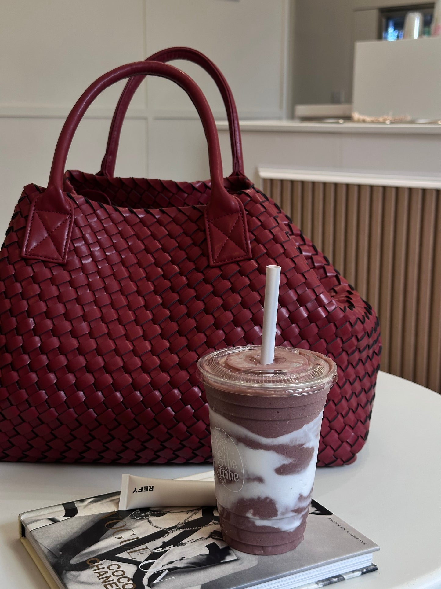 KIKI hand woven transform tote