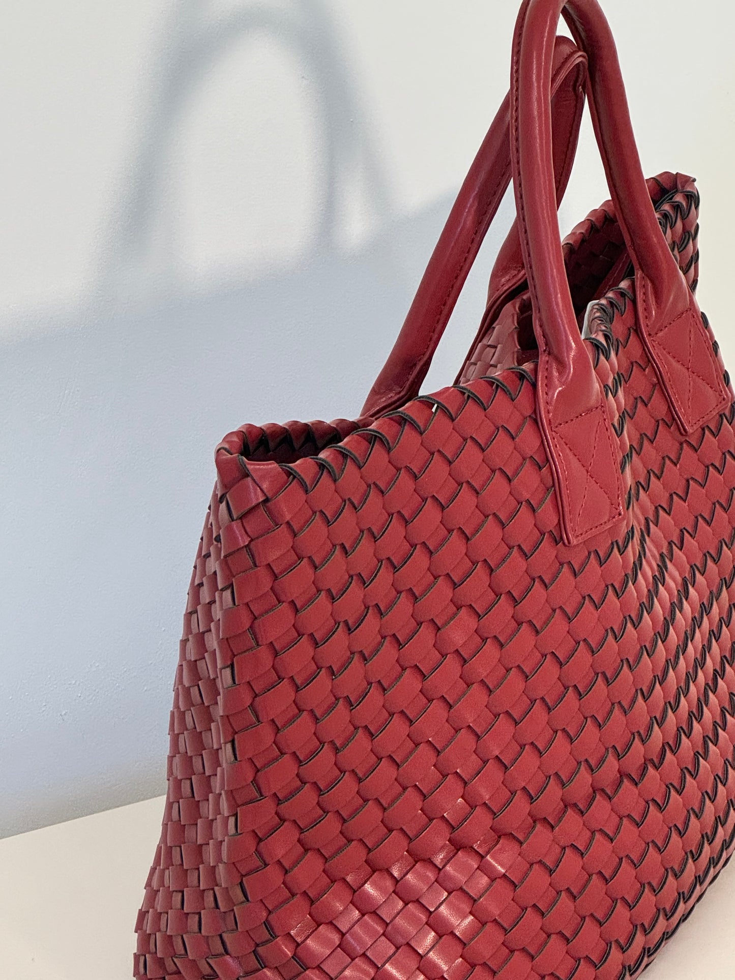 KIKI hand woven transform tote