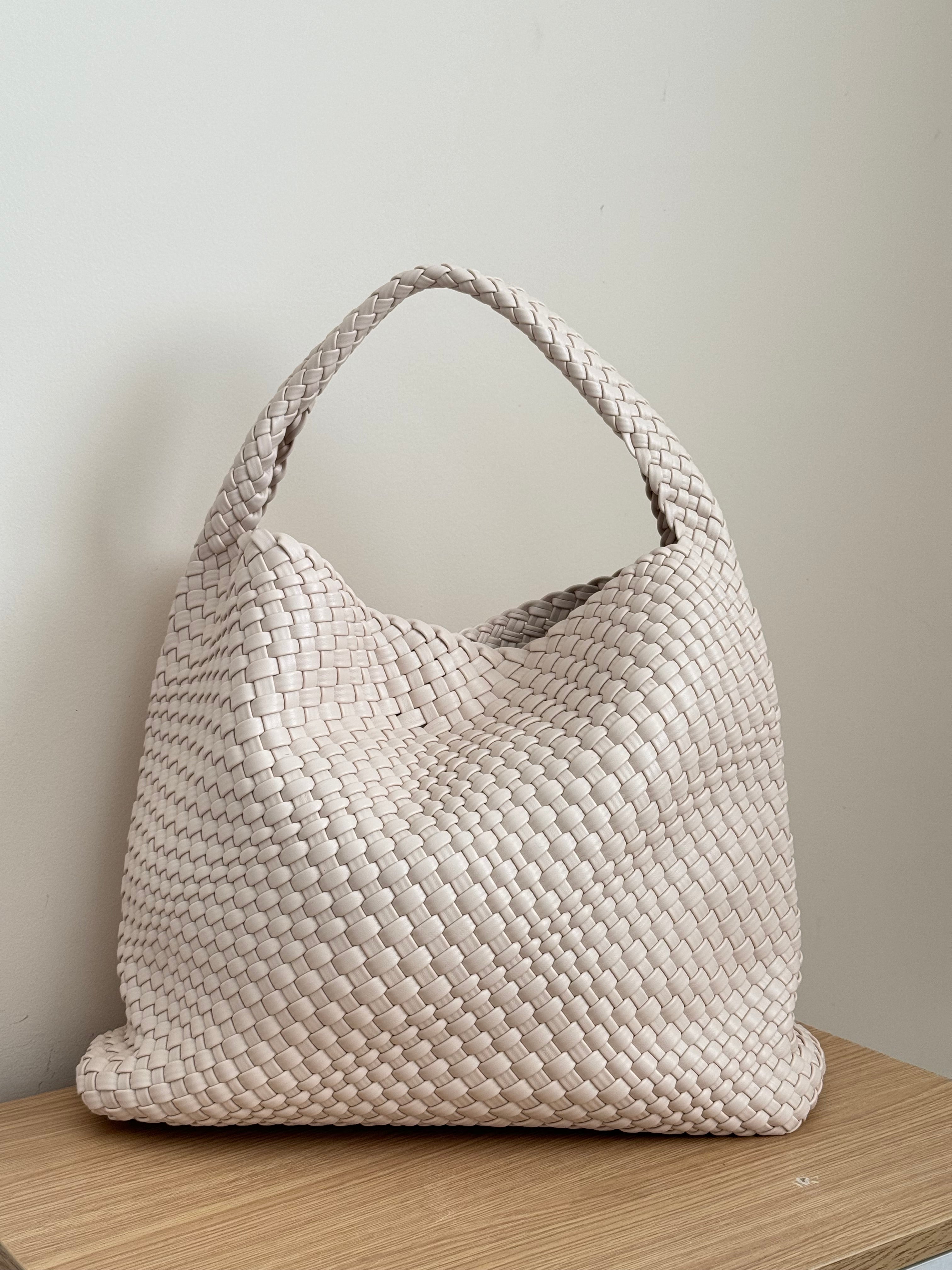 RAIMI WOVEN SLOUCHY SHOULDER BAG