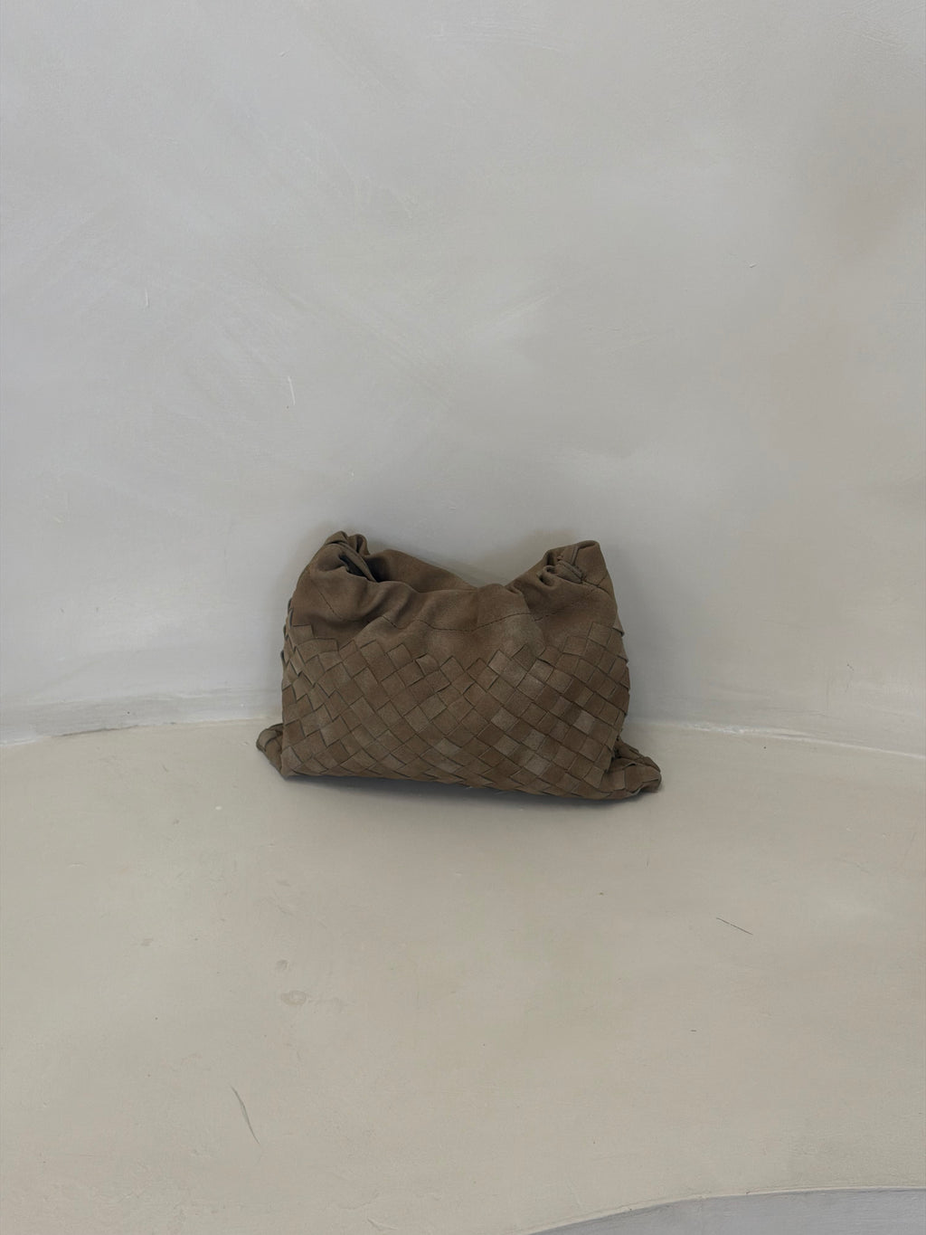 MARGOT SLOUCHY FAUX LEATHER CLUTCH