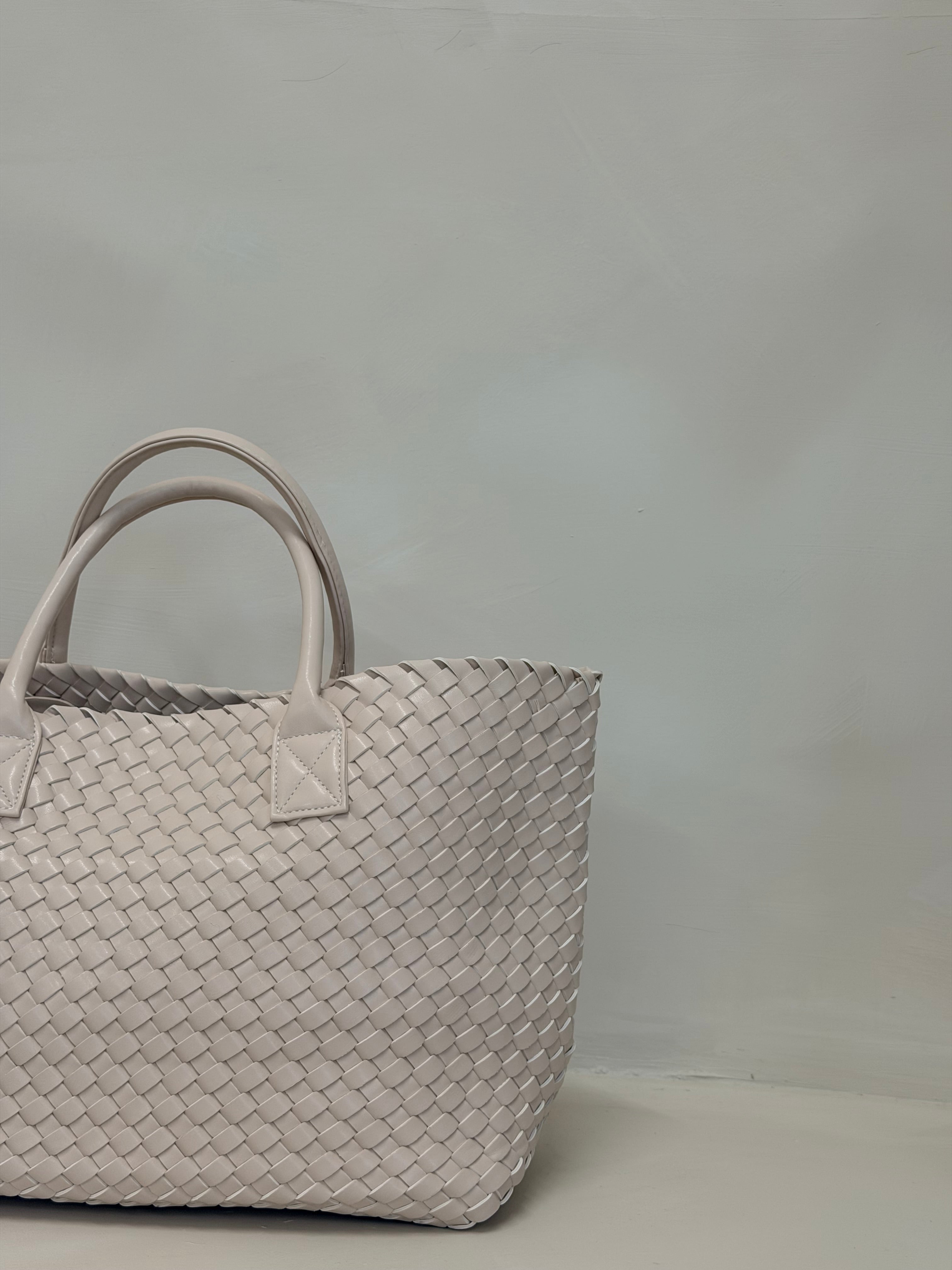 KIKI WOVEN TRANSFORM TOTE BAG