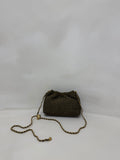 BELLA WOVEN CHAIN CLUTCH