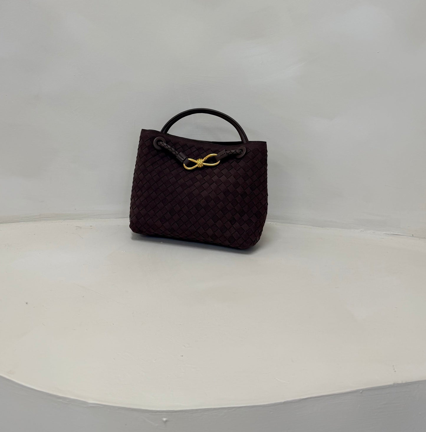 GIGI brushed woven handbag mini