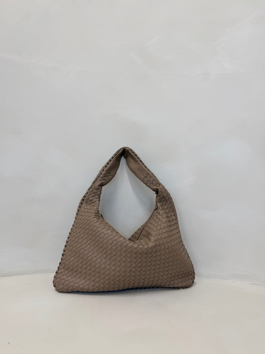 ALINA WOVEN SHOULDER BAG