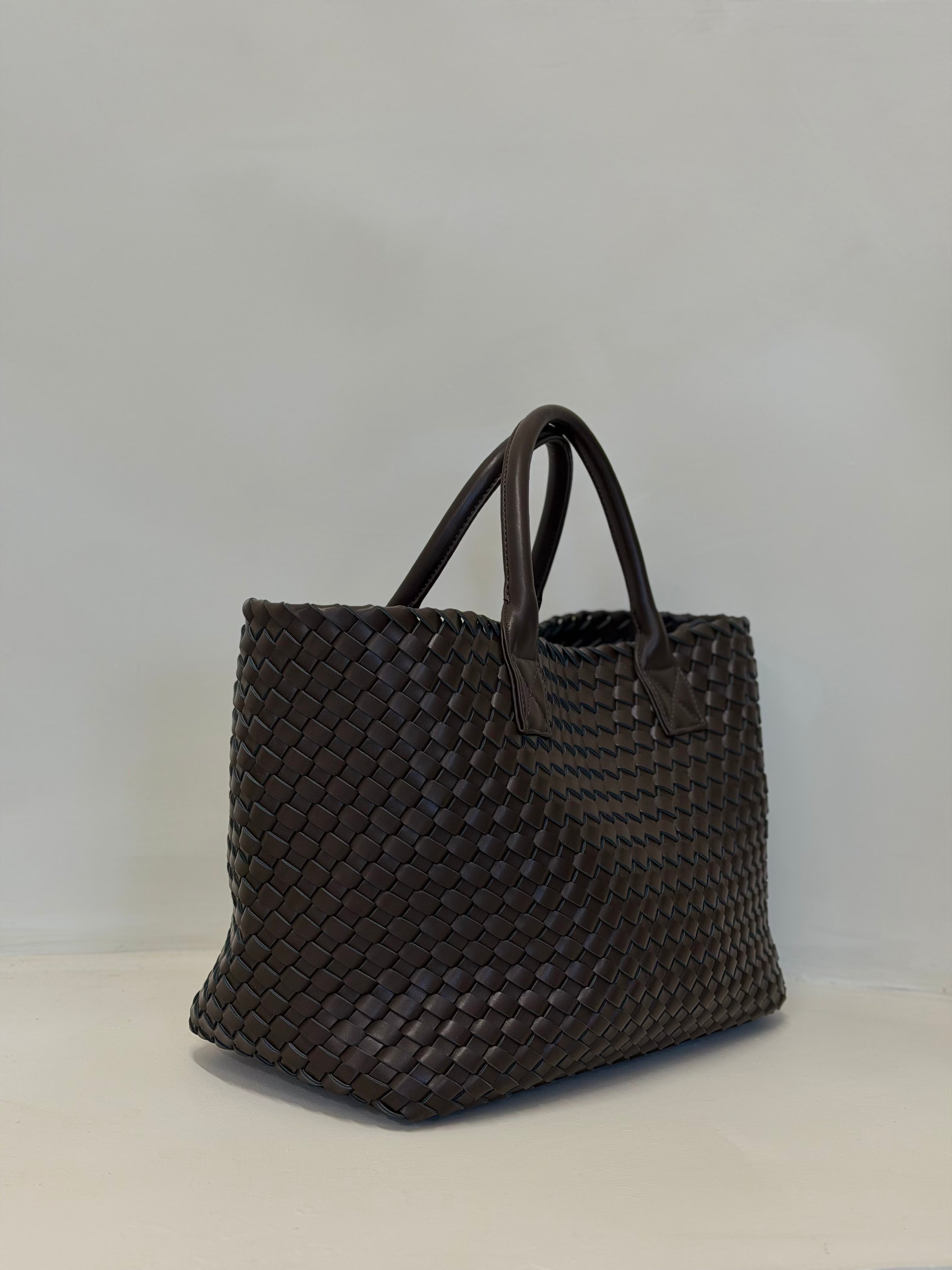 KIKI WOVEN TRANSFORM TOTE BAG