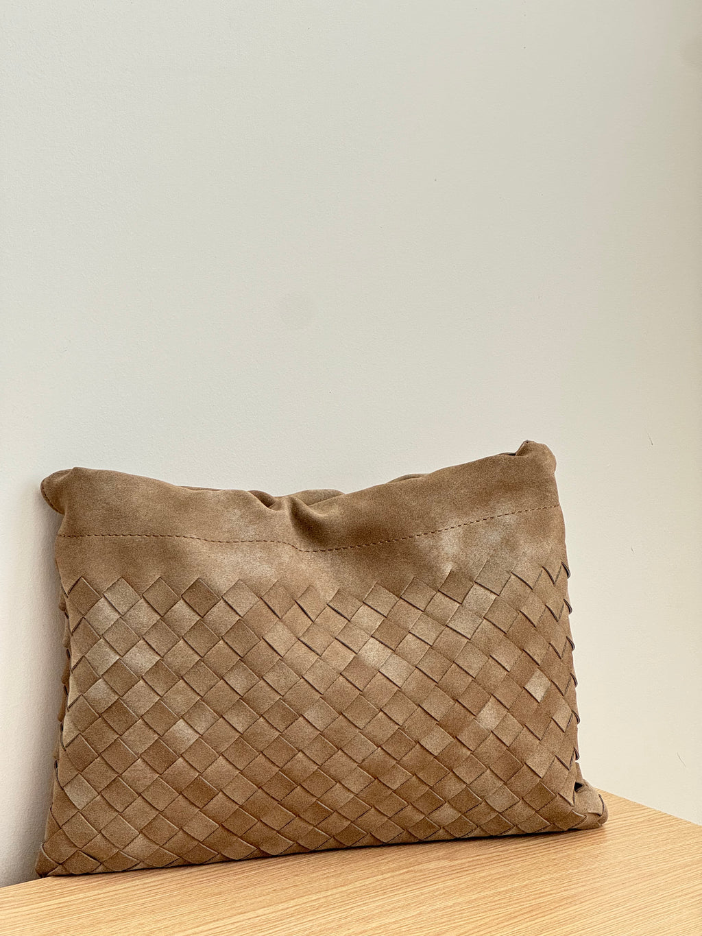 MARGOT SLOUCHY FAUX LEATHER CLUTCH
