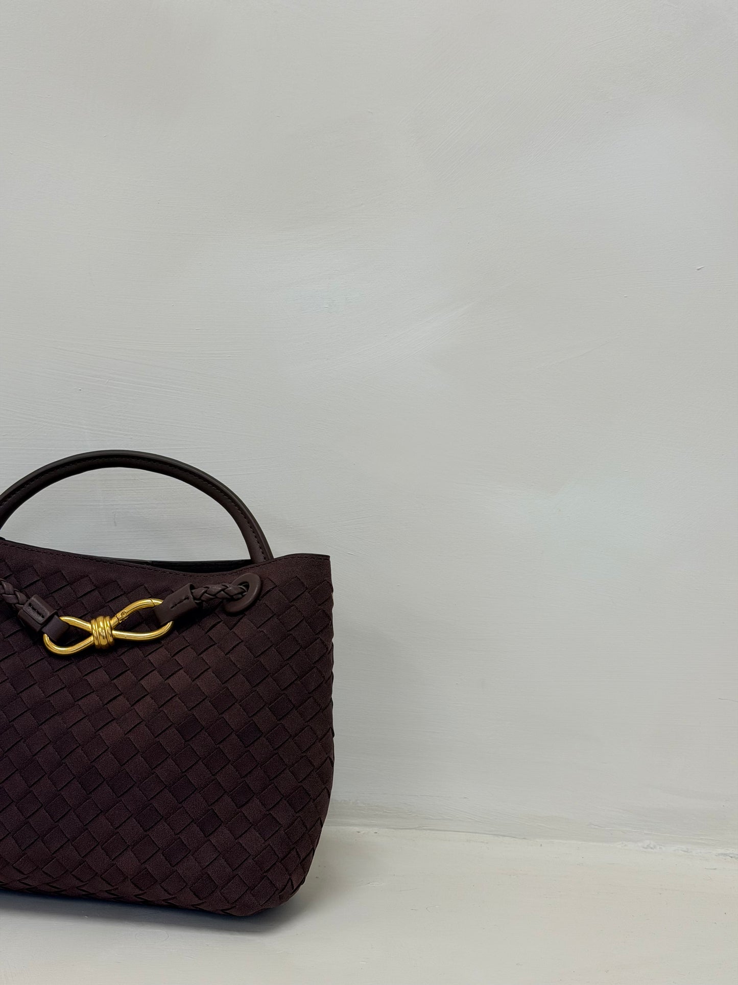 GIGI brushed woven handbag mini