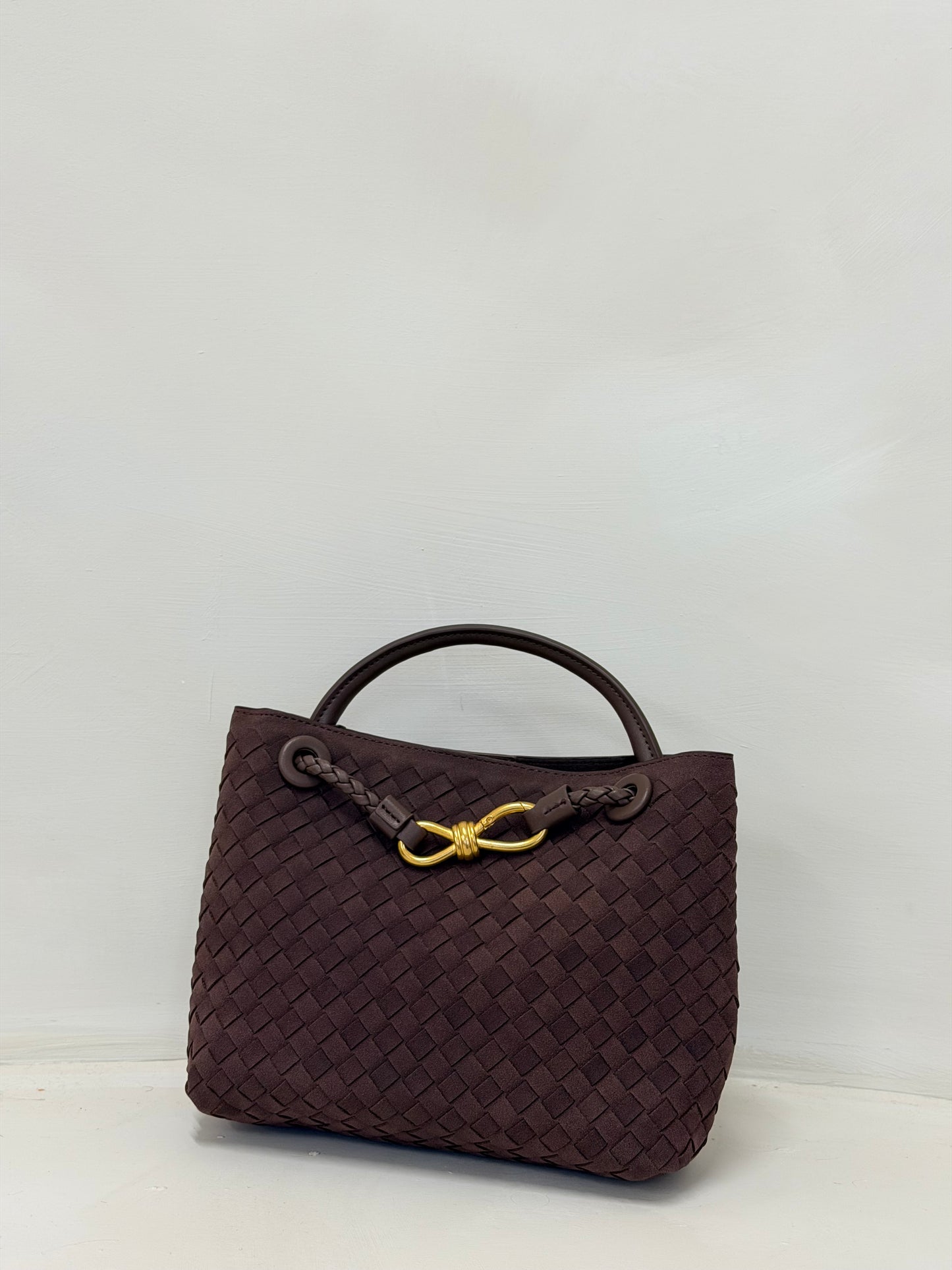 GIGI brushed woven handbag mini