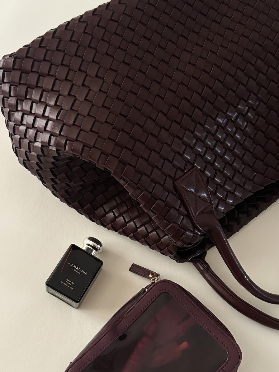 KIKI WOVEN TRANSFORM TOTE BAG