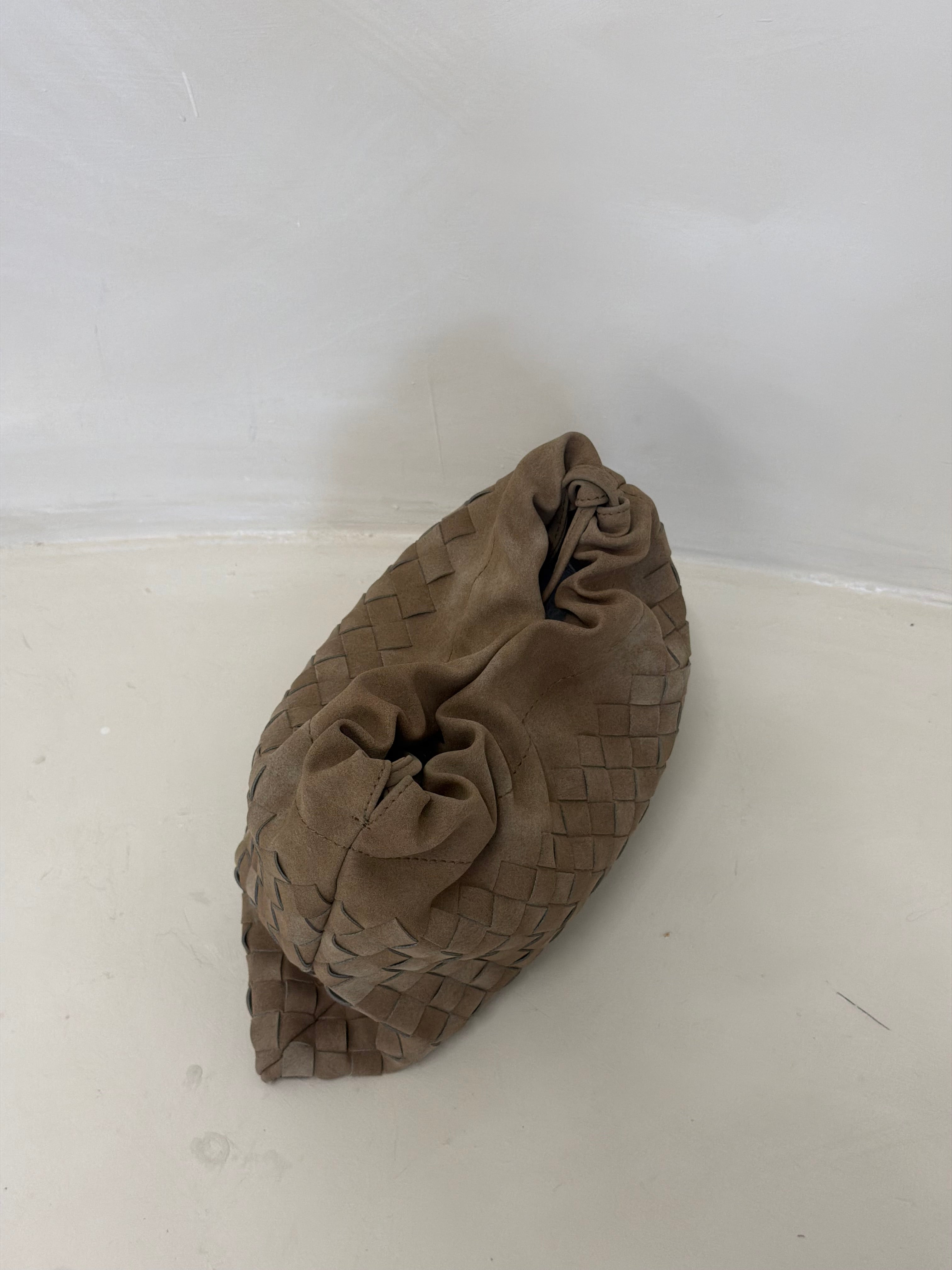 MARGOT SLOUCHY FAUX LEATHER CLUTCH