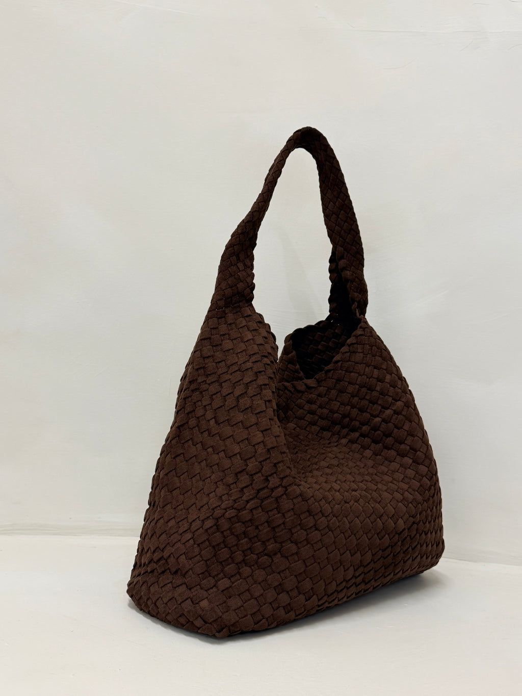 RAIMI WOVEN SLOUCHY SHOULDER BAG