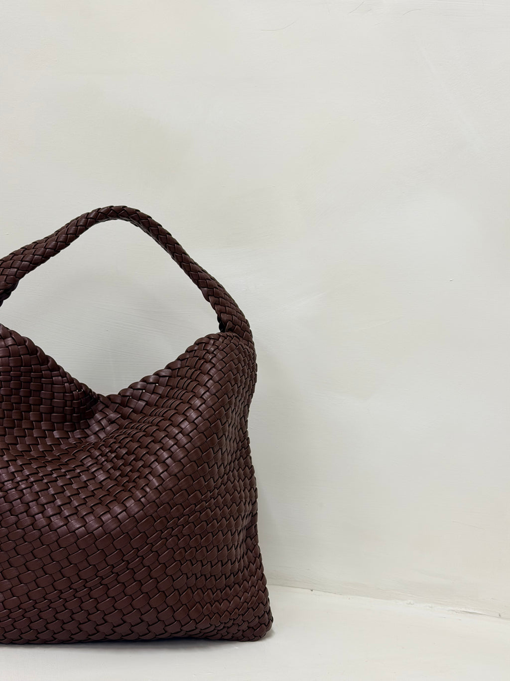 RAIMI WOVEN SLOUCHY SHOULDER BAG