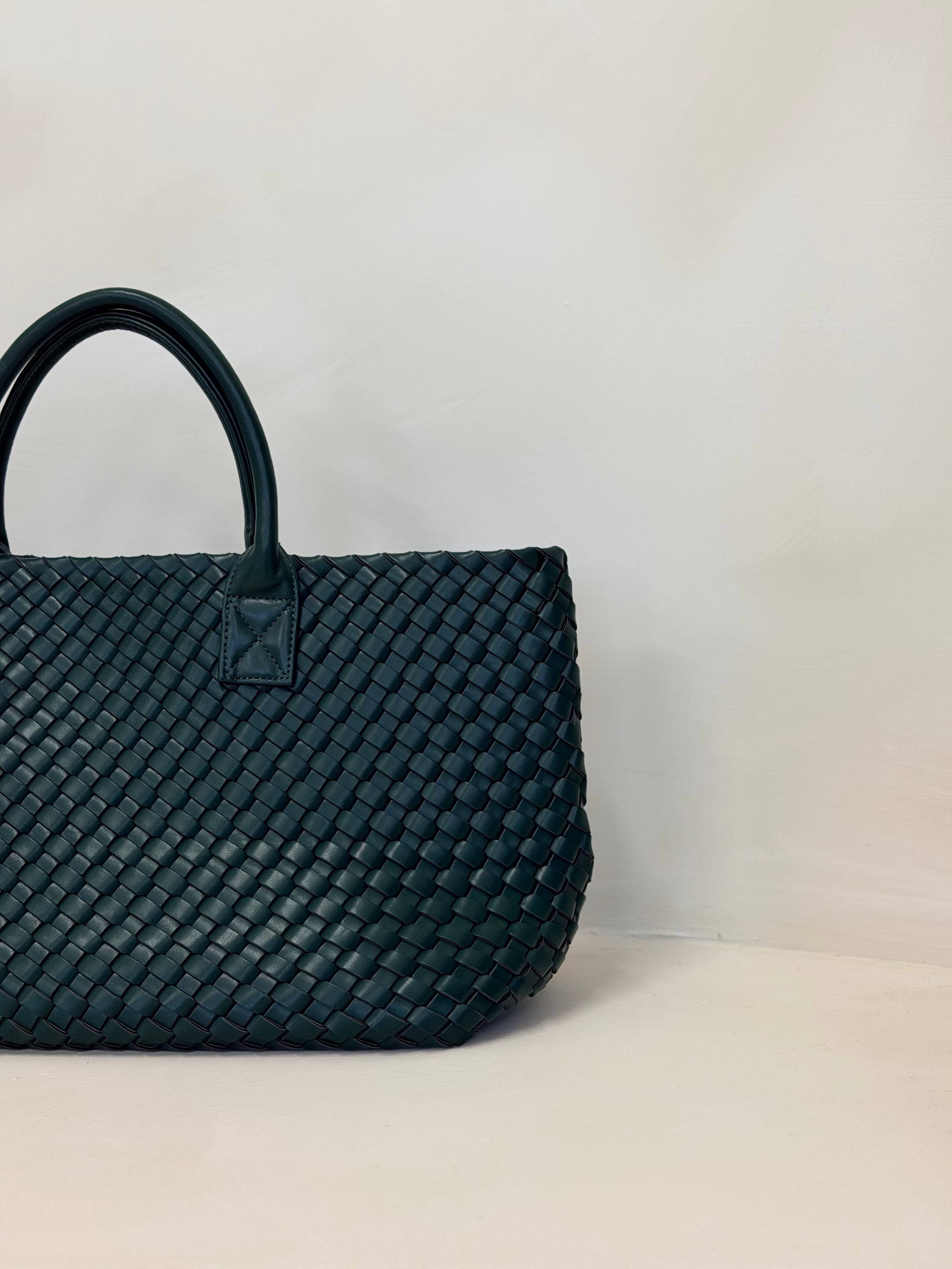 KIKI WOVEN TRANSFORM TOTE BAG