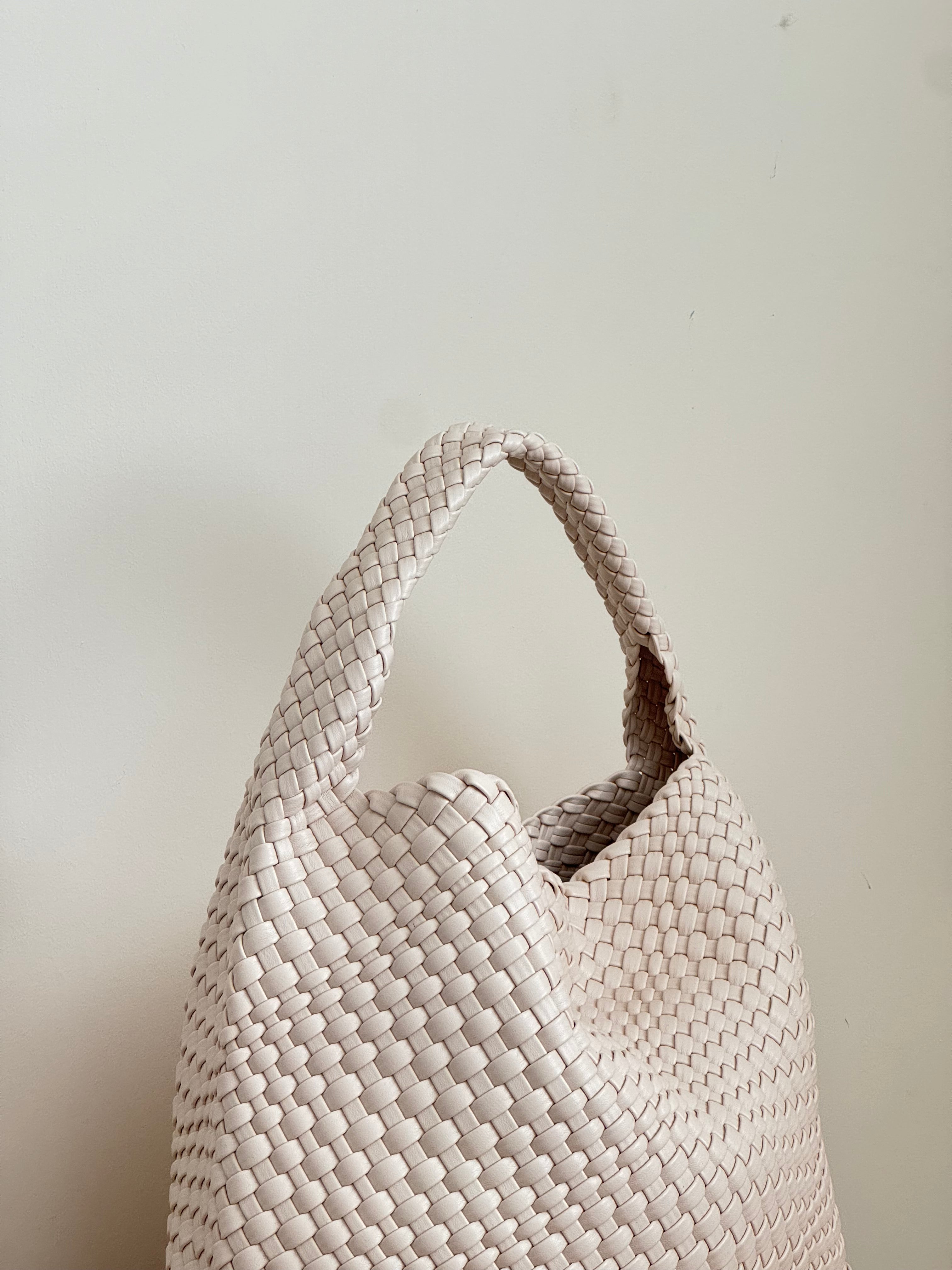 RAIMI WOVEN SLOUCHY SHOULDER BAG