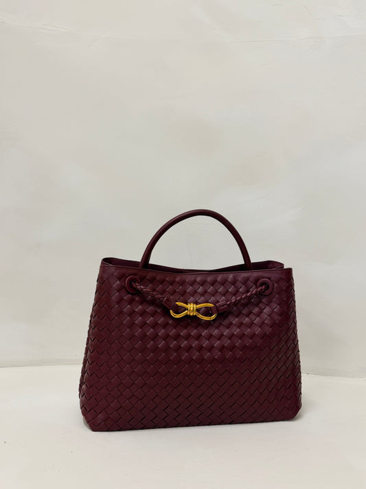 GIGI woven maxi handbag